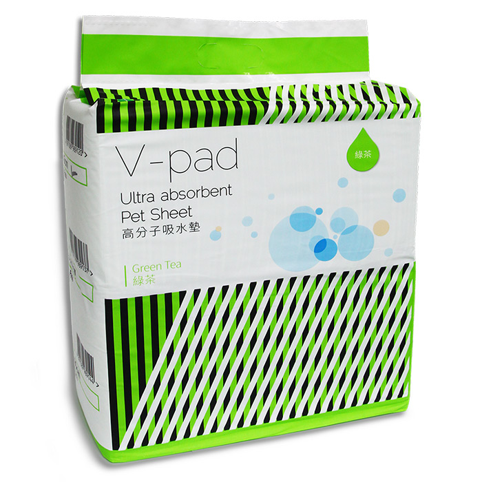 V-pad Ultra Absorbent Pet Pads (Green Tea)